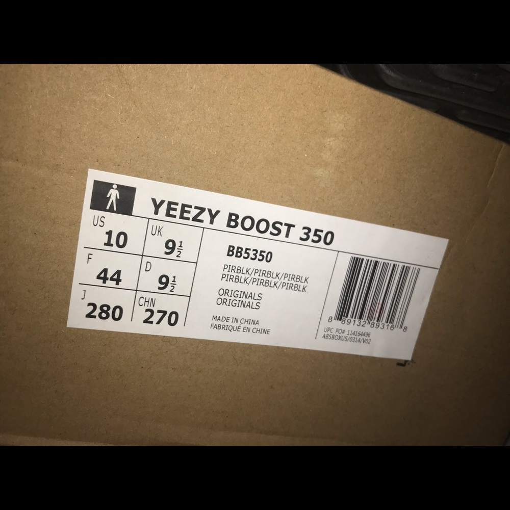 Black yeezys